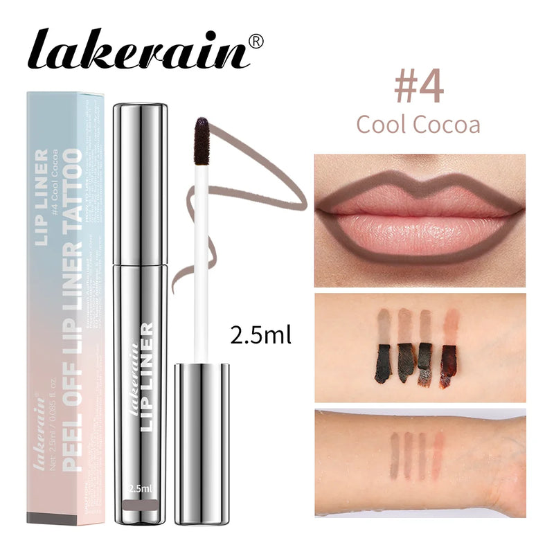 Long-lasting waterproof lip liner