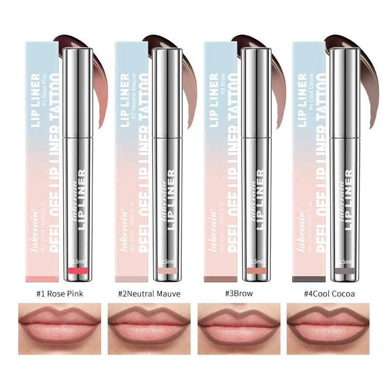 Long-lasting waterproof lip liner