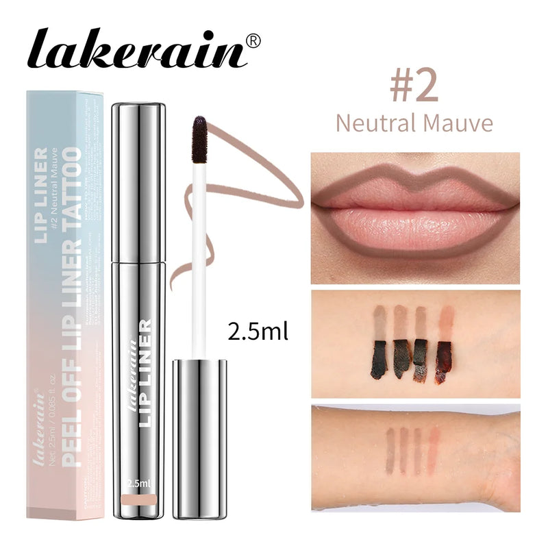 Long-lasting waterproof lip liner