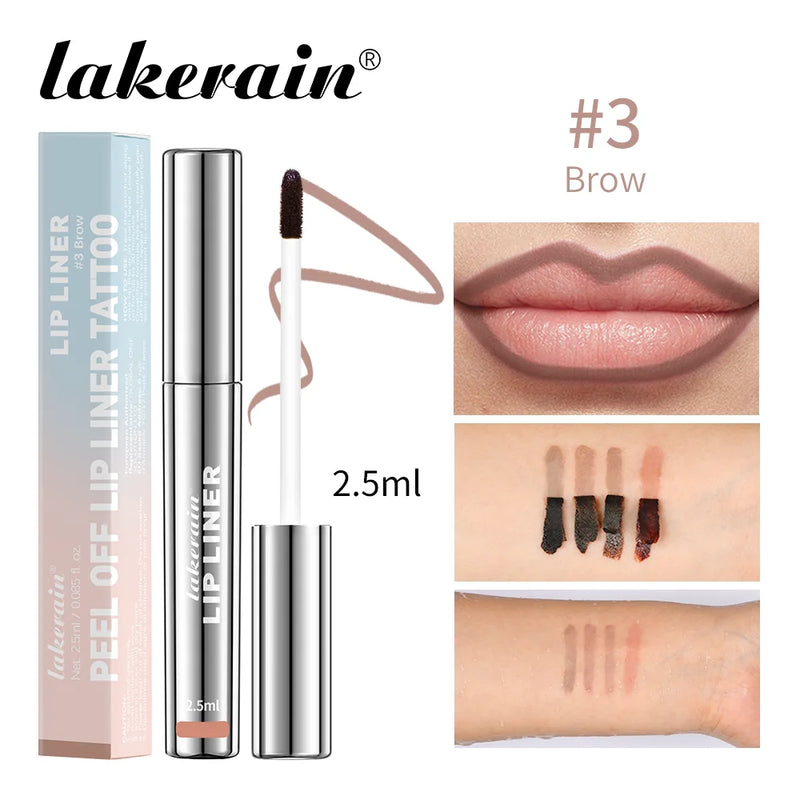 Long-lasting waterproof lip liner