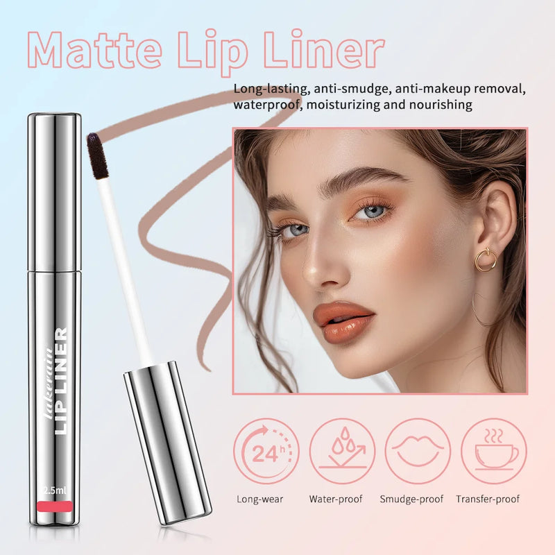 Long-lasting waterproof lip liner