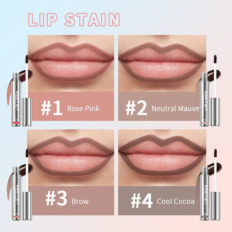 Long-lasting waterproof lip liner